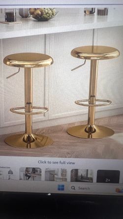 Carol Made Bar Stool Gold
