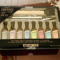 CHOPHOUSE 10PC Gourmet BBQ KIT