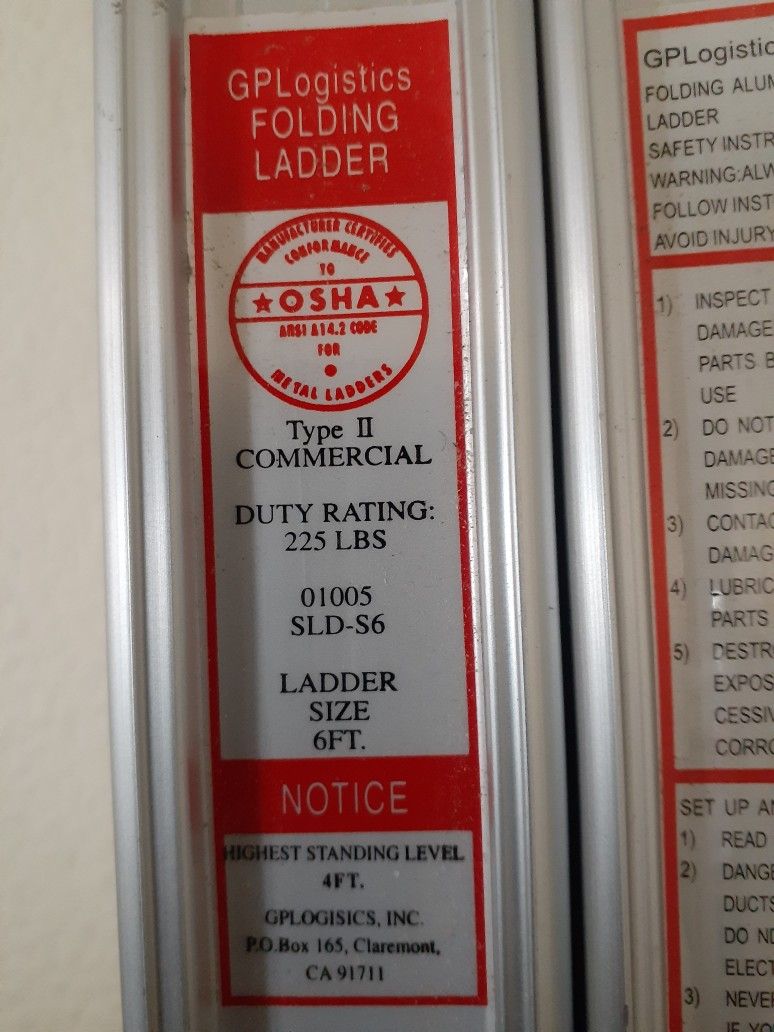 GPLogistic FOLDING LADDER