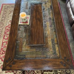 Coffee Table With Two End Tables (identical) 