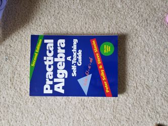 Practical Algebra A Self Teaching Guide+freeship