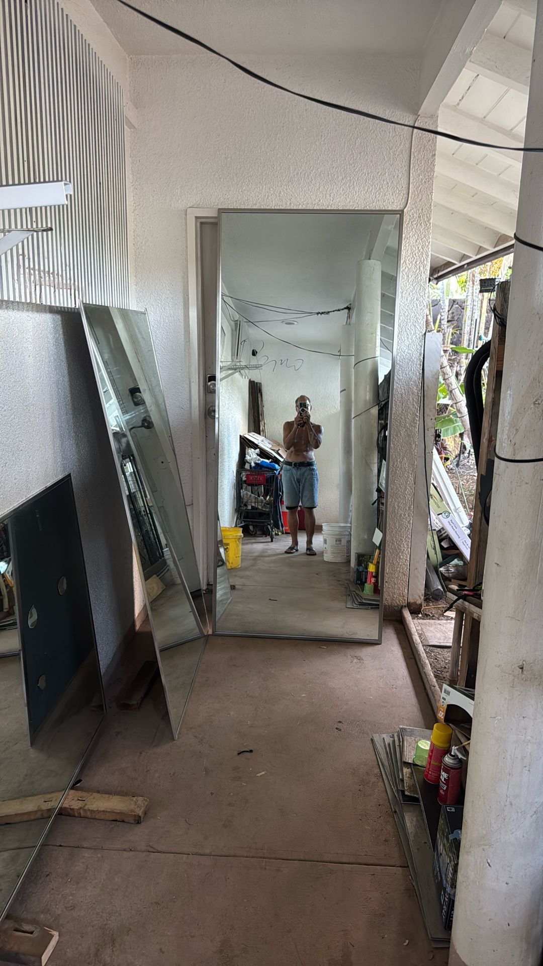 Large Wall Mount Gym Mirrors