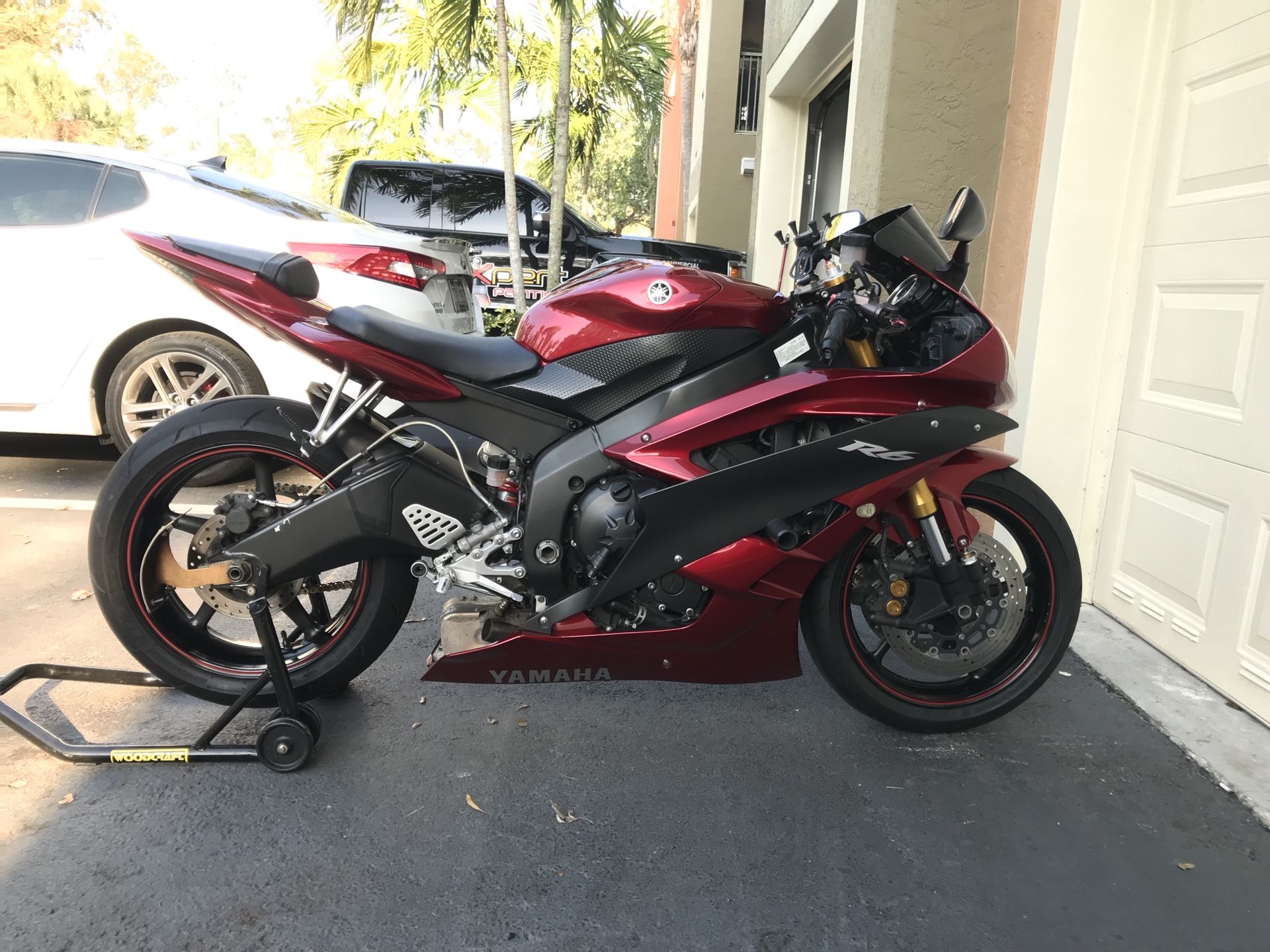 2007 Yamaha R6 Candy Red Special Edition