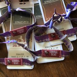 Stagecoach Sunday Corral Seats Sec L row P