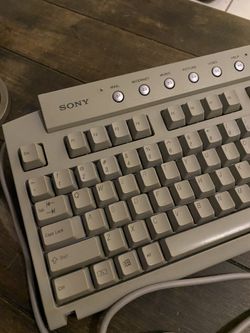 Sony Vaio KFRP series USB computer keyboard PCVA KB1P/UB