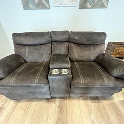 Sofa (Recliner) And Love Seat