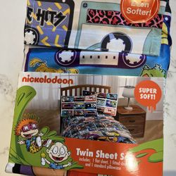 Twin Sheet Set Nickelodeon