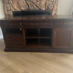 Furniture Porter - Brown Credenza / Tv Stand