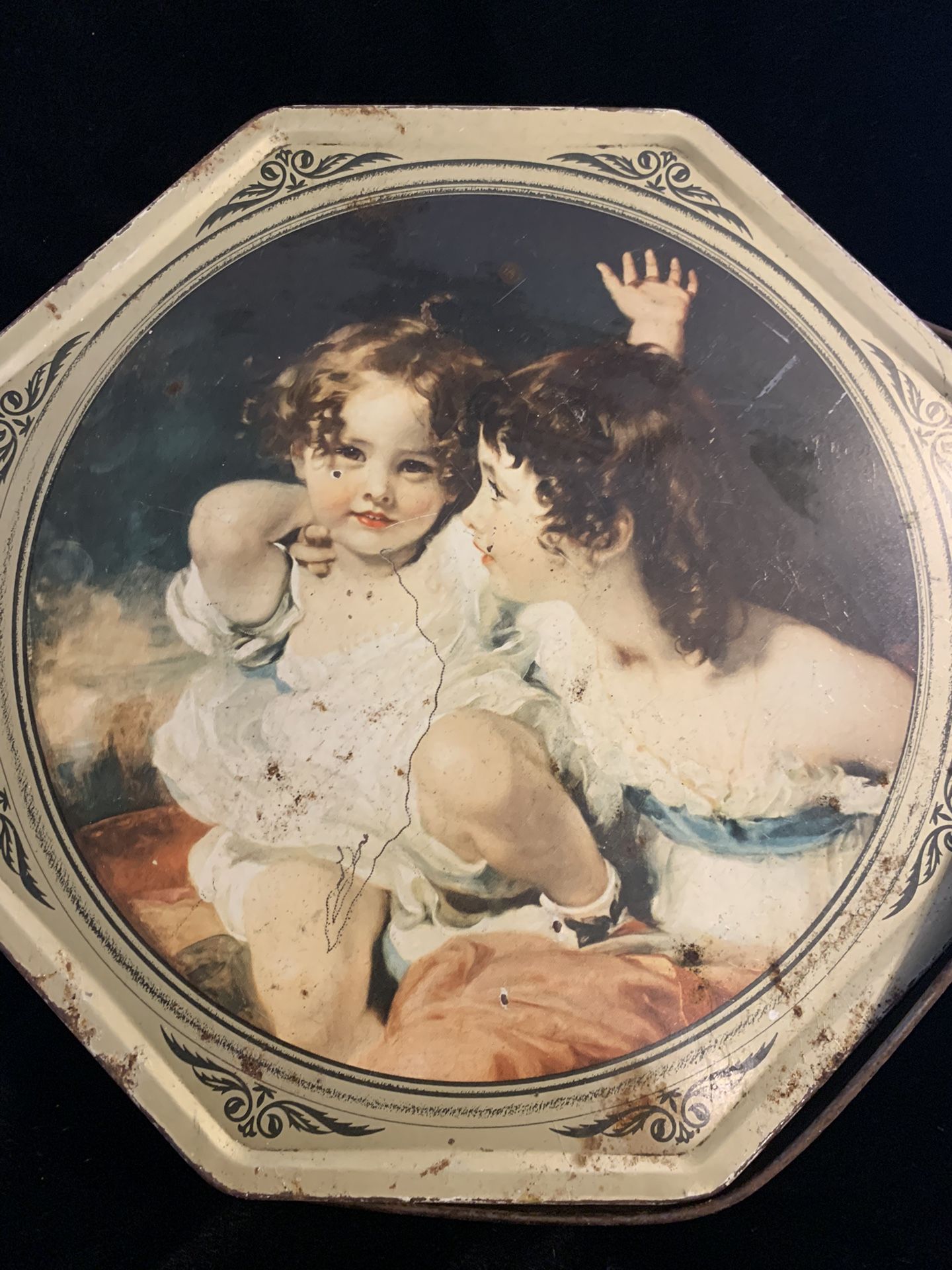 The Calmady Children Vintage Tin with Metal Handle