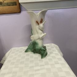 Unicorn Vase, Ceramic