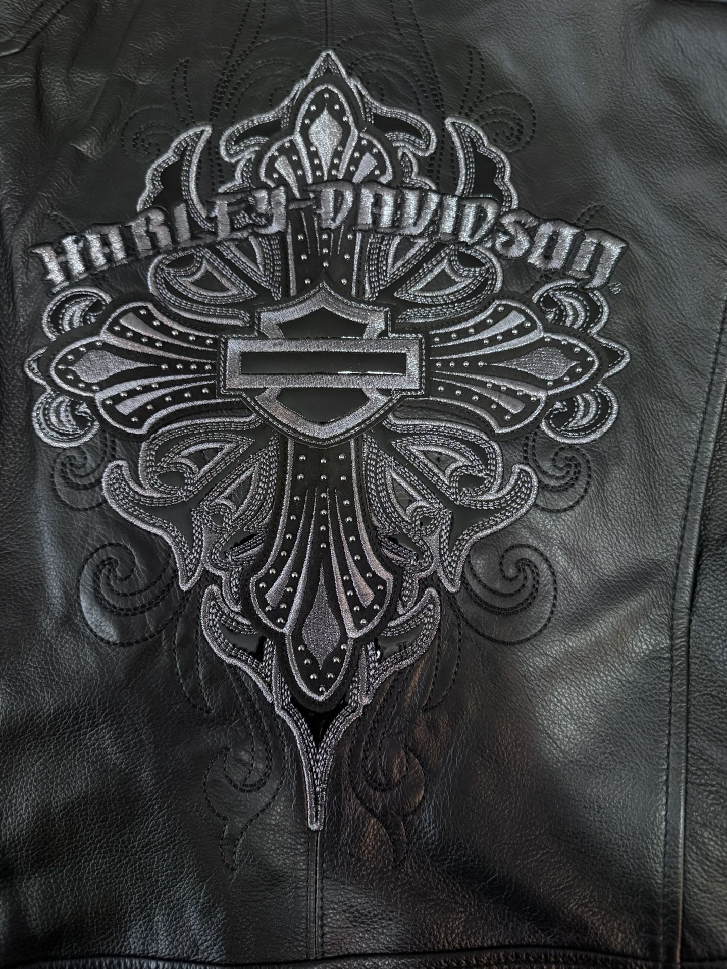Women’s Harley Davidson Leather Riding Jacket