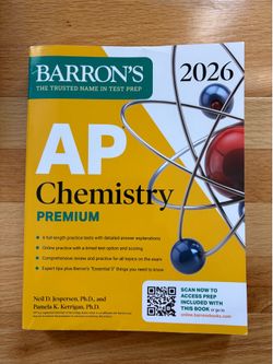 Barron’s AP Chemistry Book