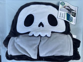Halloween Hooded SkeletonThrow 