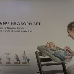 Stokke Tripp Trapp Newborn Set New in Box.