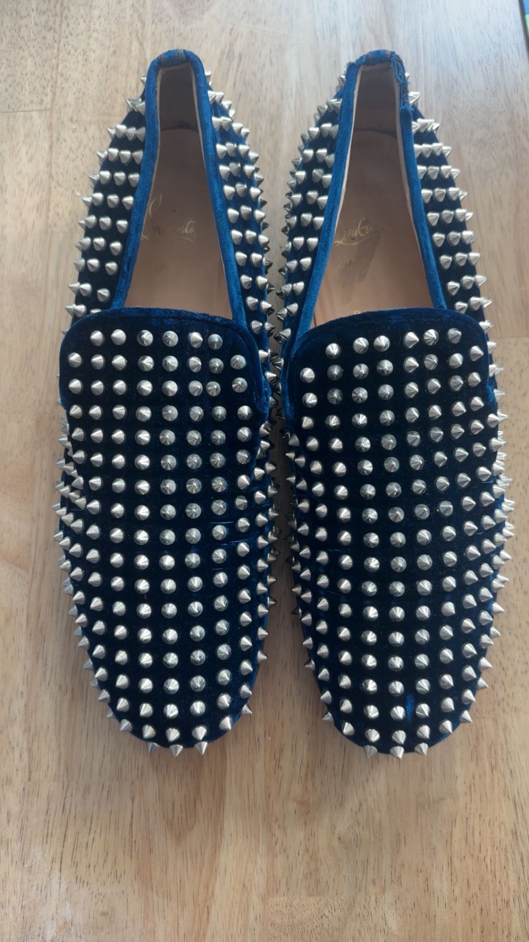 π₯ Christian Louboutin Spiked Loafers β Size 45 (US 12) β $200 π₯