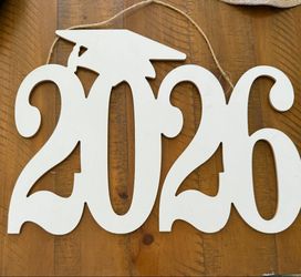 Graduation hanging sign