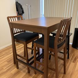 Table Set with 4 Chairs