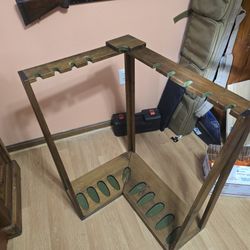 Corner Gun Rack
