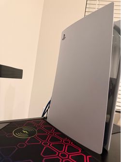 PS5 W/ Controller, Razer headset, and Monitor