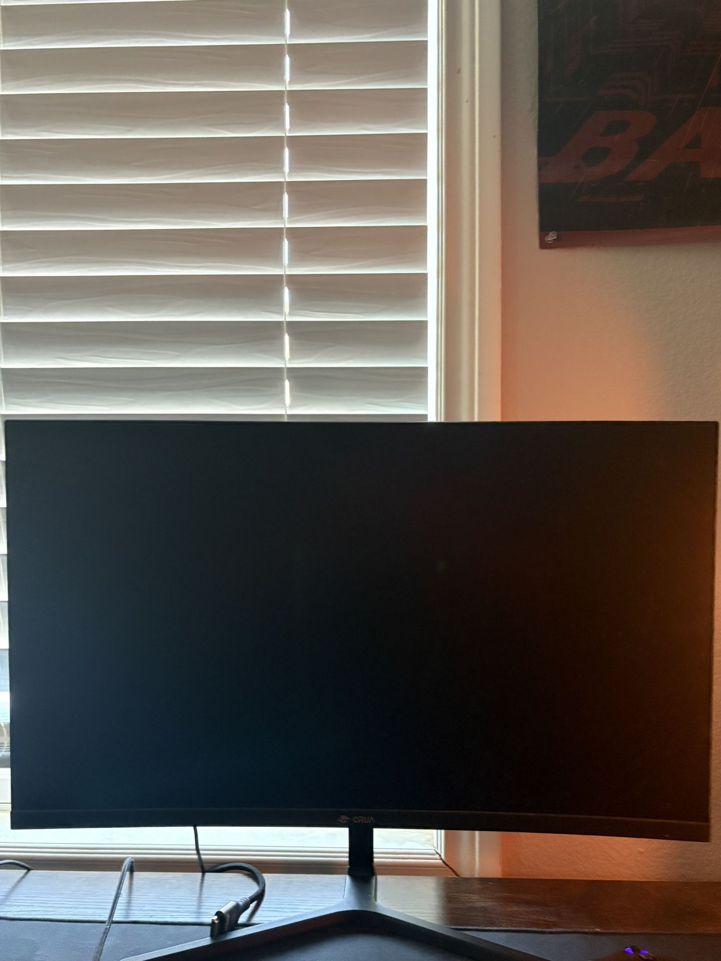Gaming Monitor Crua  "24 Curved FHD