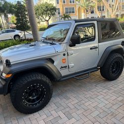Wrangler soft top
