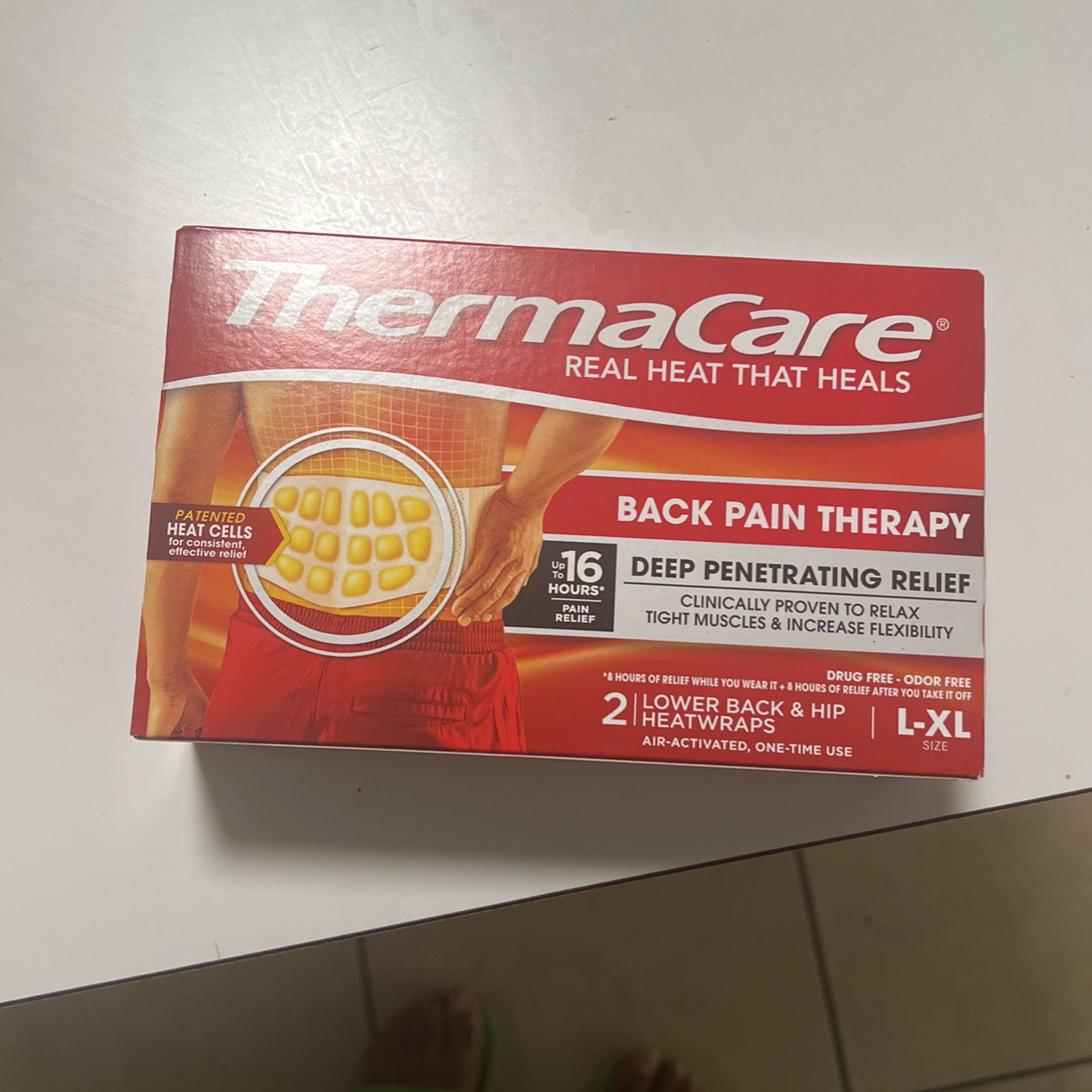 ThermaCare REAL HEAT THAT HEALS