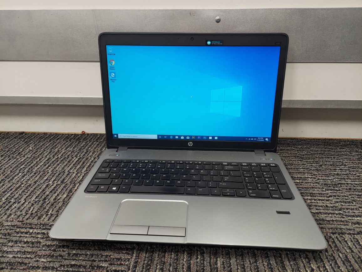 Hp Probook 455 i5 laptop Windows 10 w/ Adobe and Office