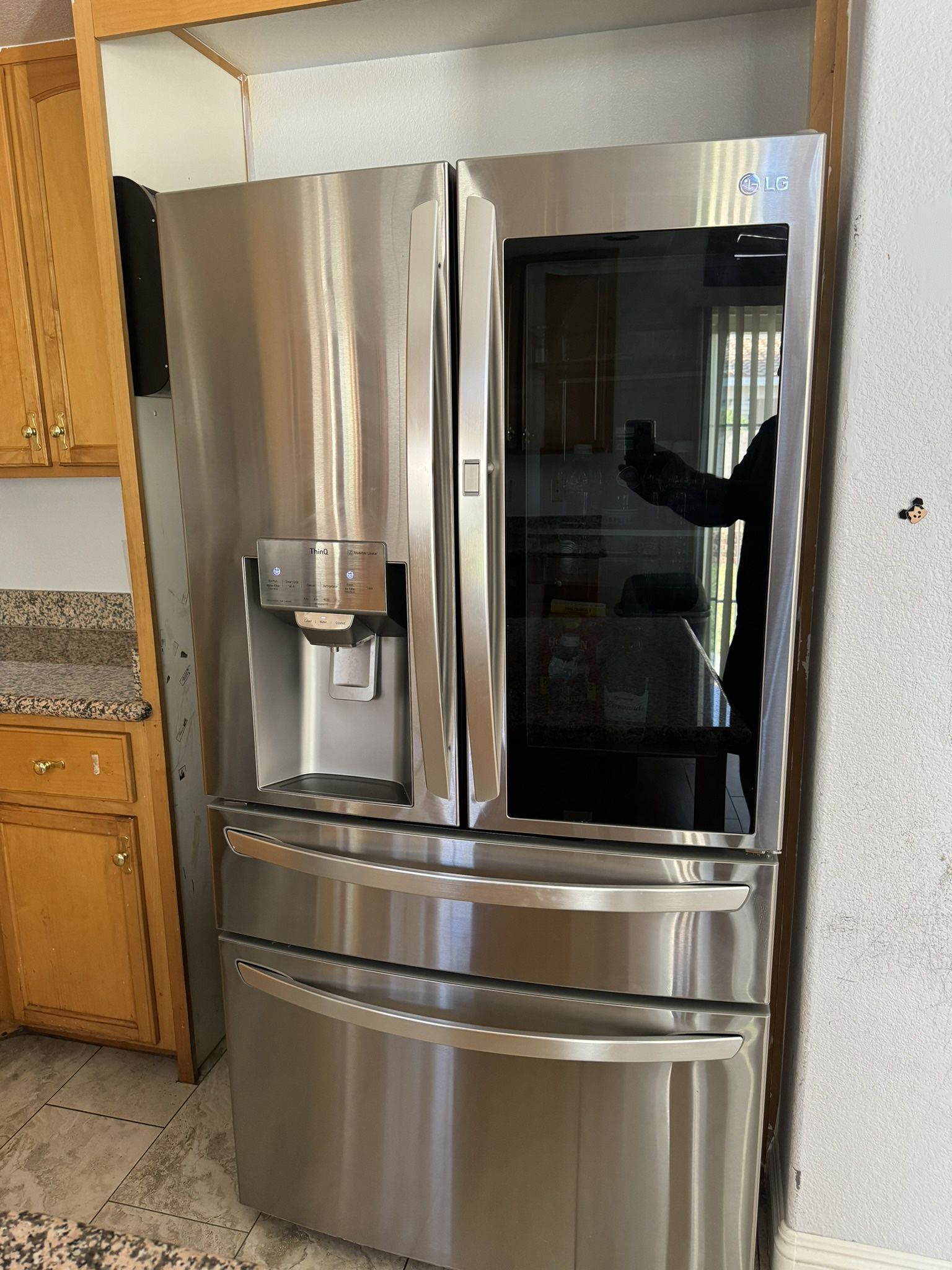 30cubic LG Refrigerator And LG Washer & Dryer