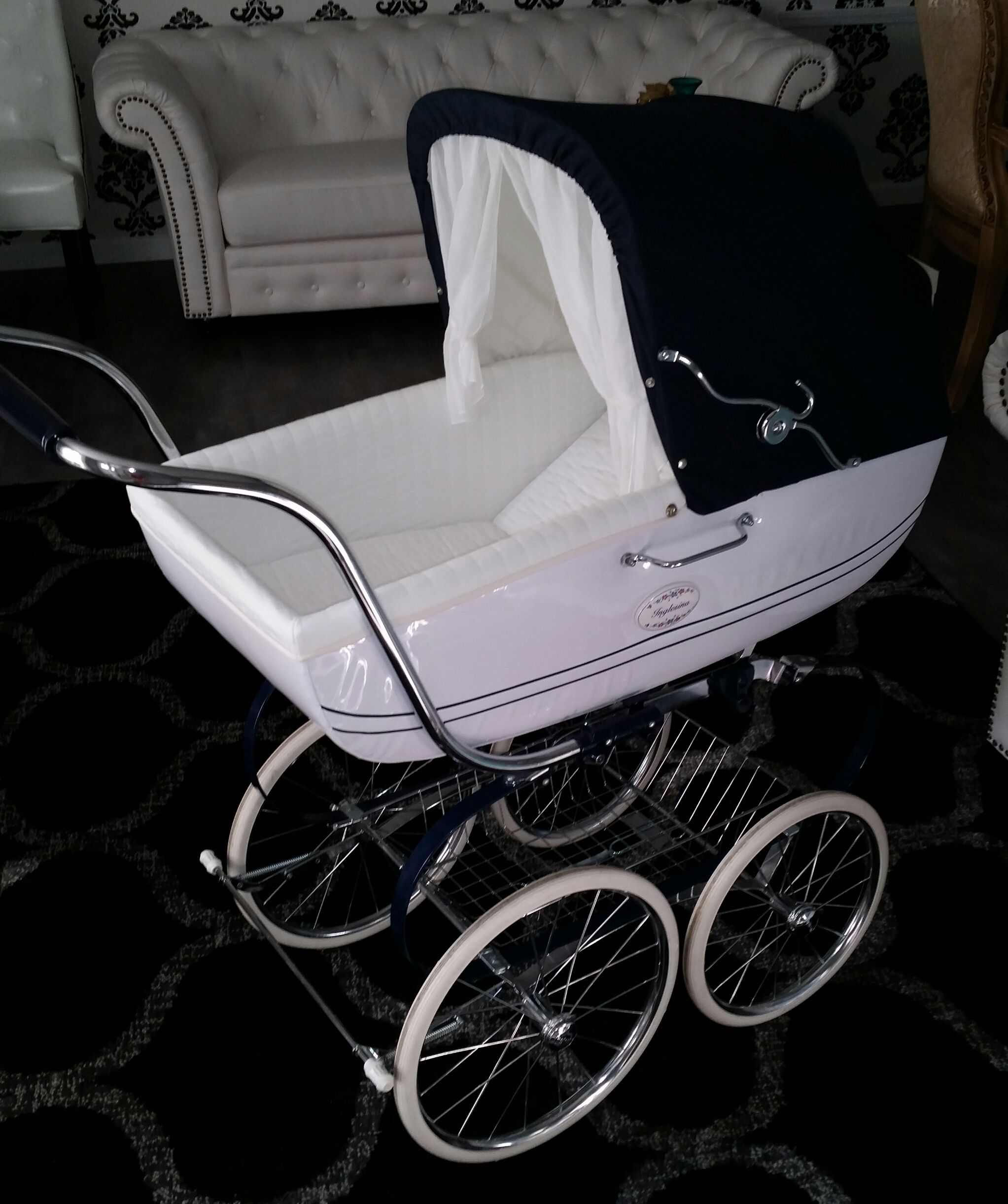 INGLESINA CLASSICA PRAM STROLLER BASSINET &TODDLER SEAT