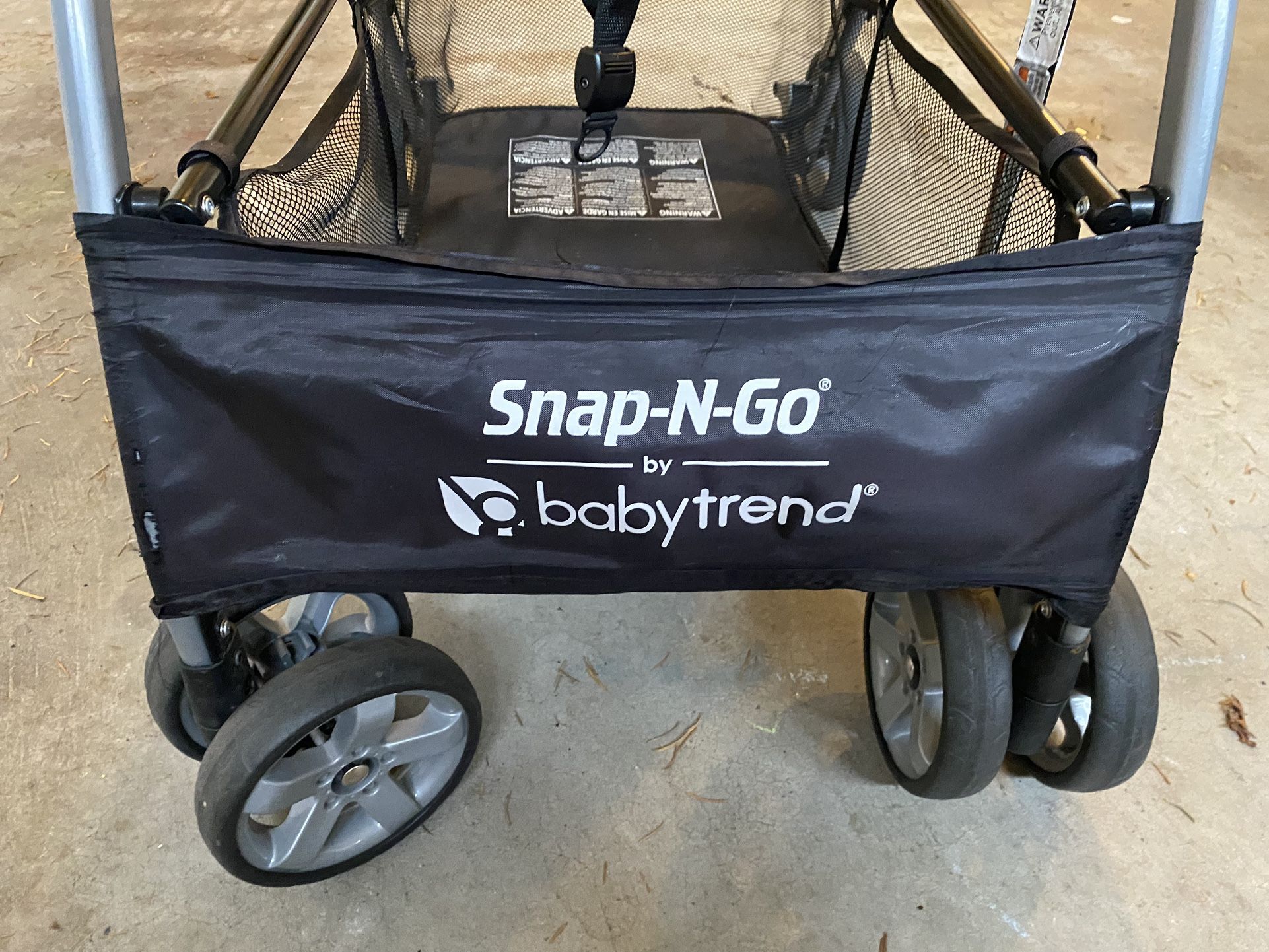Baby Trend Snap-n-go Double Infant Car seat Carrier Stroller