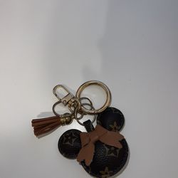 Lv Minnie Mouse Keychain 