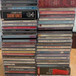 50 CDs - Broadway Showtunes, Movie Soundtracks, Classical, Opera ($25 For Everything)