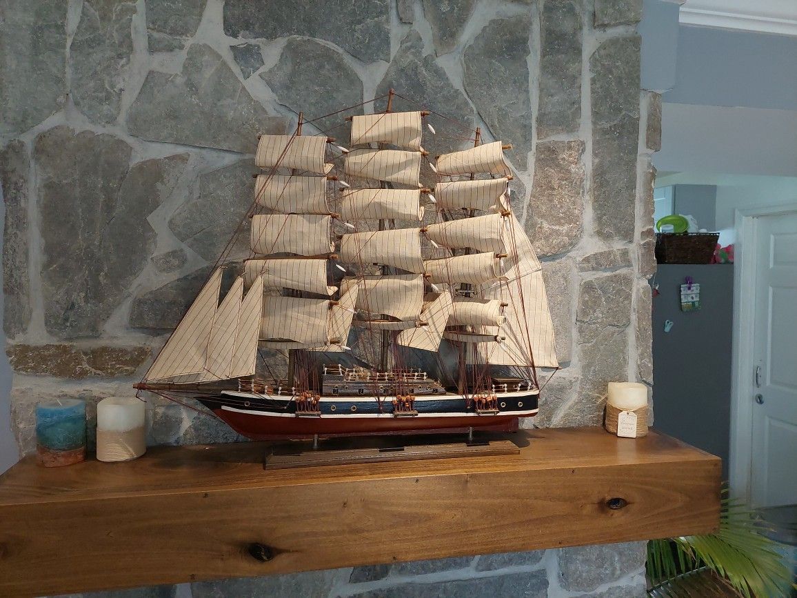 Handcrafted Model Ship