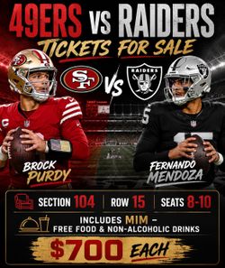 49ers tickets for sale
