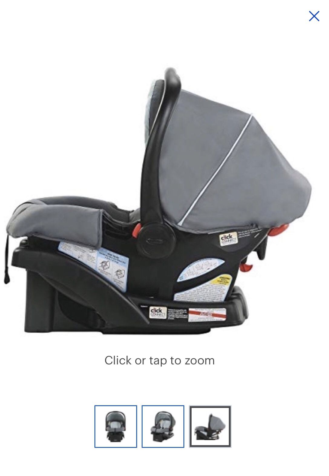 Graco-SnugRide Click Connect 30 Infant Car Seat and Base