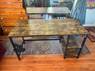 Rustic Brown Desk