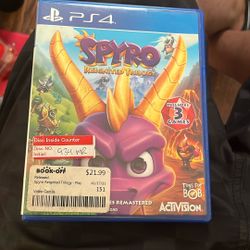 Spyro Game PS4