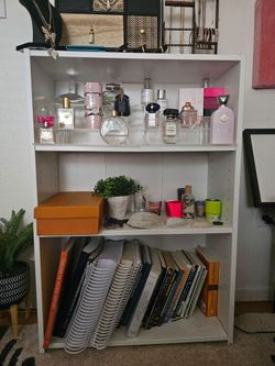 3-tier White Bookshelf