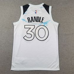 Minnesota Timberwolves Julius Randle swingman basketball jerseys S-2XL city version 