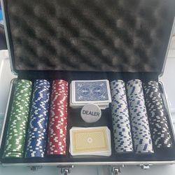 Poker Chip Set w/ Aluminum Carry Case – Complete Set