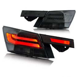 New LED Tail lights For Honda Accord Inspire 2008-2012 Aftermarket Rear Lamps [4PCS]