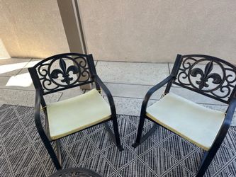 Cast iron and steel Chairs