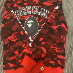Authentic Bape X Faze