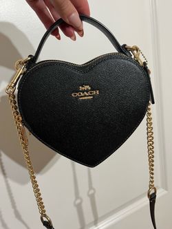 Coach Heart-Shaped Crossbody Bag