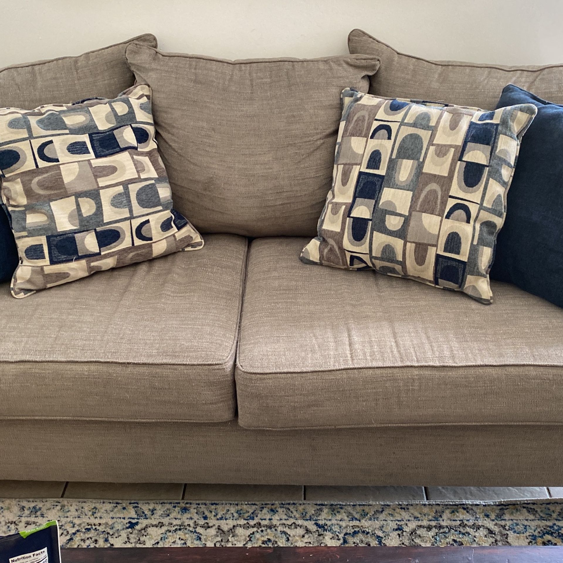 Couch and Loveseat