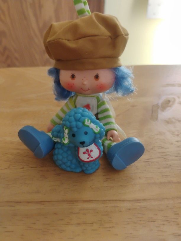 Crepe Suzette "France" Doll And Eclair The Poodle Used
