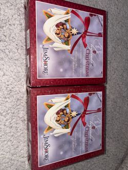 Jim Shore Legends of Christmas Ornament – Lot of 2