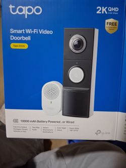 Tapo d225 smart video doorbell