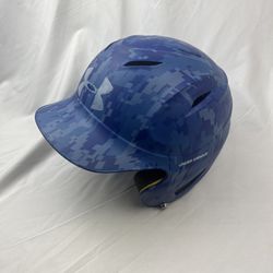 Under Armour UABH100 Batting Helmet Youth 6 1/2-73/4 Camo Blue