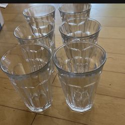 6——-NEW Drinking GLASSESS